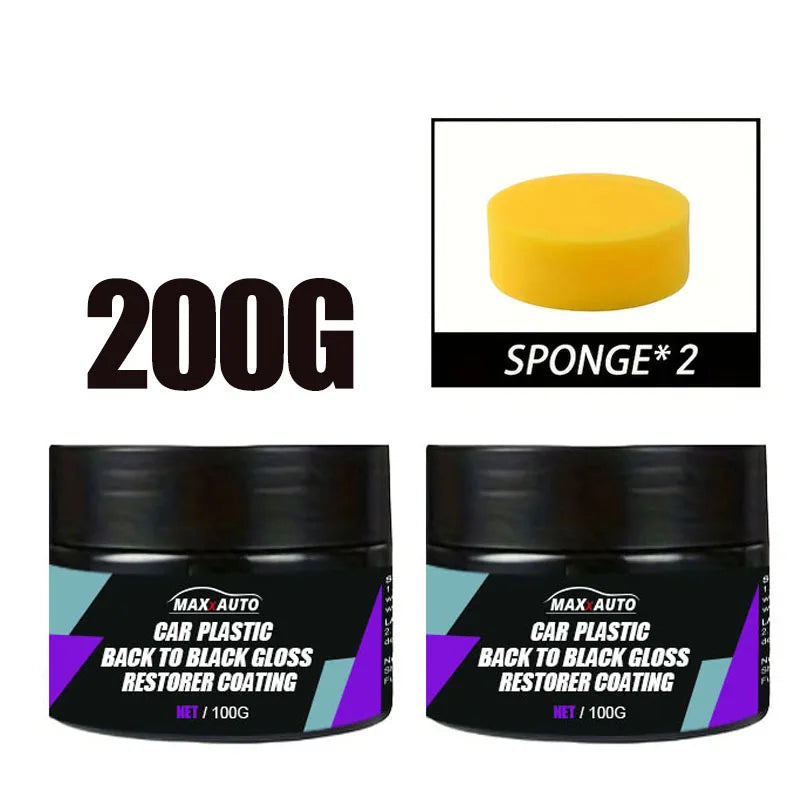 Car Plastic Restorer – Interior & Exterior Trim Renewal