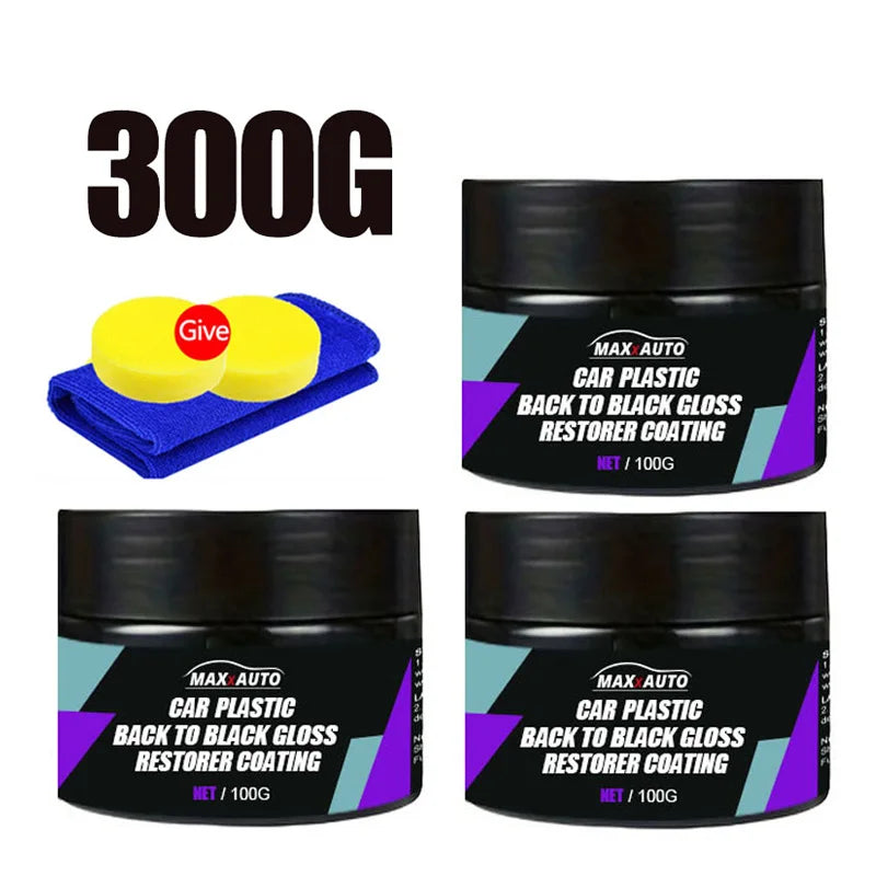 Car Plastic Restorer – Interior & Exterior Trim Renewal