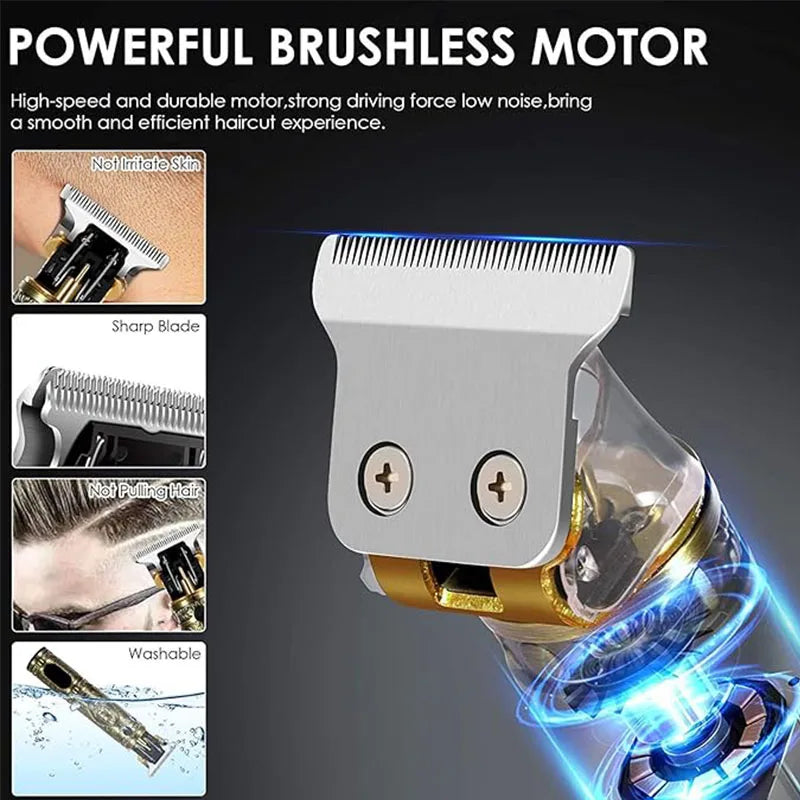 2026 New Arrival！Vintage T9 Hair Clipper Beard Shaving Body Hair Trimmer Clippers Electric Men Haircut Machine Barber Shaver