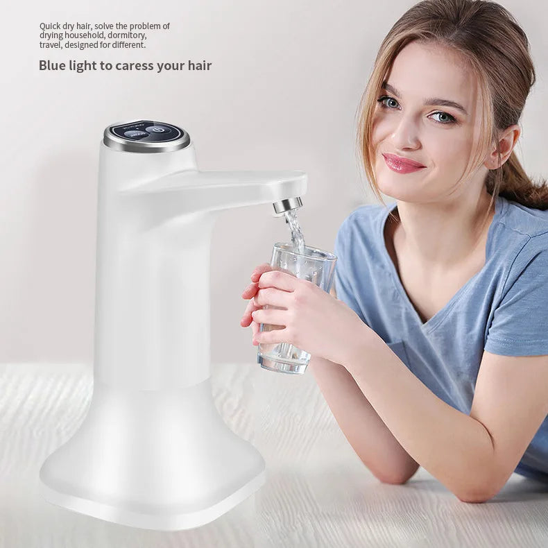 Automatic Water Dispenser Electric Water Pump Button Control USB Charge Portable for Kitchen Office Outdoor Drink Dispenser