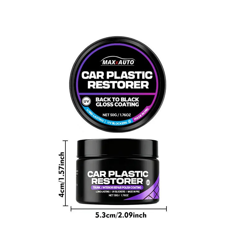 Car Plastic Restorer – Interior & Exterior Trim Renewal