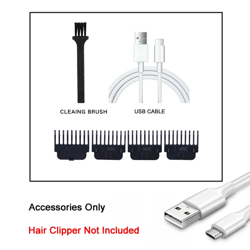 Vintage T9 Professional Hair & Beard Trimmer – Black & Gold
